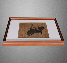 沙坪坝书画装裱配框服务案例